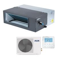 Канальный кондиционер AUX ALMD-H18/4R1B (v2) + AL-H18/4R1B(U) (v2), черный 