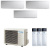 Мульти сплит-система Daikin 3MXM52N7(A) / FTXJ20AW на 3 комнаты в Видном Мульти сплит-система Daikin 3MXM52N7(A) / FTXJ20AW на 3 комнаты